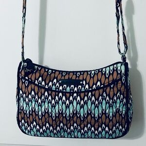 Vera Bradley Sierra Stream ( Retired ) Crossbody Bag